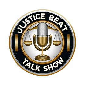 Logo: The Justice Beat Talk Show