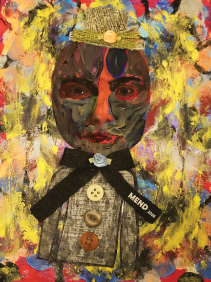 cover of Mend 2026 of woman's face